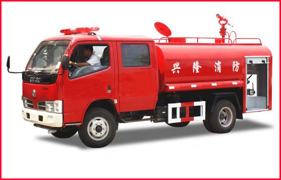 4噸東風(fēng)福瑞卡雙排座消防灑水車價(jià)格