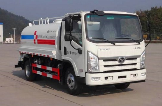 5方灑水車圖片_三環創客5噸綠化灑水車廠家價格