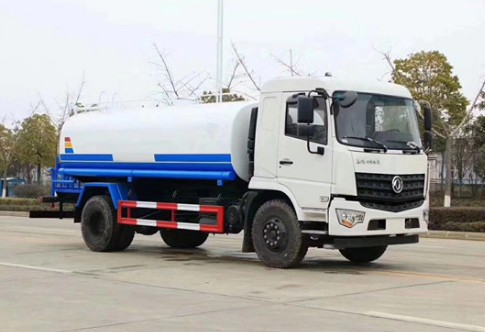 15噸灑水車租賃報價表_東風專底15噸綠化灑水車廠家價格